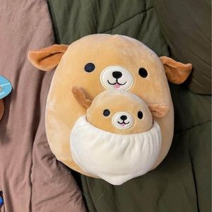 8” Sam mom and baby squishmallow